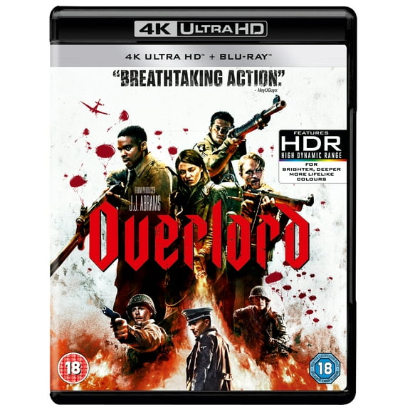 Overlord (4K Ultra HD) Jacob Anderson John Magaro Iain de Caestecker Wyatt Russell Pilou Asbæk
