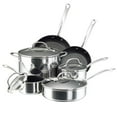 thumbnail image 2 of Farberware Millennium Stainless Steel Nonstick 10-Piece Cookware Set, 2 of 2