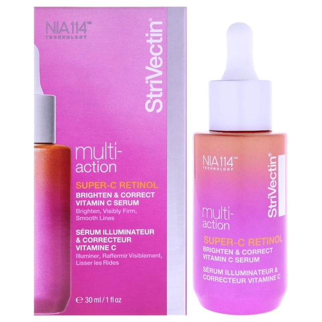 Strivectin Suero Suero de vitamina C que aclara y corrige el retinol Super-C de acción múltiple 1oz Strivectin Strivectin Suero 1oz