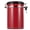 Red, variant on Rupoun Stainless Steel Airtight Coffee Bean Storage Canister, 1.8L (60.8 oz) Tea Container with Exhaust Valve, Moisture Proof Organization, Silver Color (18.5 cm / 7.3 inches)
