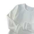thumbnail image 4 of Ropa interior térmica para hombre, camisetas deportivas informales ajustadas de manga larga con cuello redondo y elástico, blusas de licra, 4 of 6
