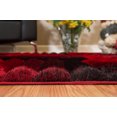 thumbnail image 4 of United Weavers Veria Doux Shag Geometric Area Rug, Red, 5'3" X 7'2", 4 of 5