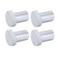 thumbnail image 1 of 4 Pcs Bench Dogs 19mm Diameter Workbench Peg Aluminum Alloy High Strength Woodworking Desktop Stop Tenon Silver, 1 of 5