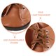 thumbnail image 3 of ColoMX Mini zapatos de simulación, botas de PU, zapatos para muñeca, botas para muñeca, juguete de zapato de imitación, 1 par, 3 of 8