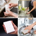 thumbnail image 3 of Natural Plant Based Scrub Sponge for Household Compostable Sponges for Bathroom Eco-Friendly Reusable Palm Fiber Scrub Sponge for Kitchen Absorbent Nonstick Cookware Dish Stove Fridge Sink5Packs, 3 of 5