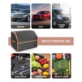thumbnail image 6 of Owleys Premium Foldable Trunk Organizer for SUV | Car Trunk Storage Organizer | Car Trunk Organizer for SUV | Car Box Organizer Trunk | SUV Cargo Organizer | SUV Organizer 17 in Hexy, 6 of 14