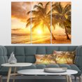 thumbnail image 1 of Design Art - Bright Sunset at Barbados Island, 1 of 3