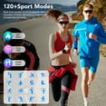 thumbnail image 5 of 2026 NEW Smart Watch, 1.96''HD Screen SmartWatch for Men Women's, Answer/Make/Message, 100 Sports Modes, IP68 Waterproof Fitness Tracker Compatible with Android and iPhone, Holiday Gifts, Black, 5 of 6
