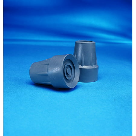 INV6134 - Rubber Crutch Tip, Large 1-3/4, Gray, Manufacturer: Invacare Corporation By Invacare Ship from US