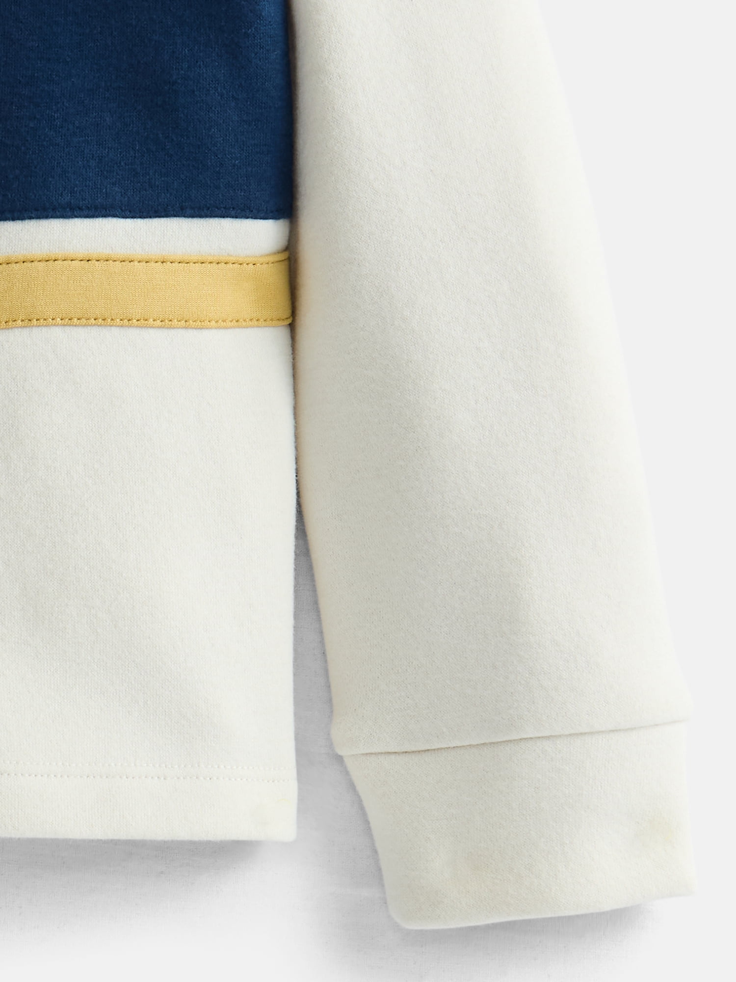 Wonder Nation Boys' Quarter Zip Rugby Fleece Pullover, Sizes 4-18 & Husky