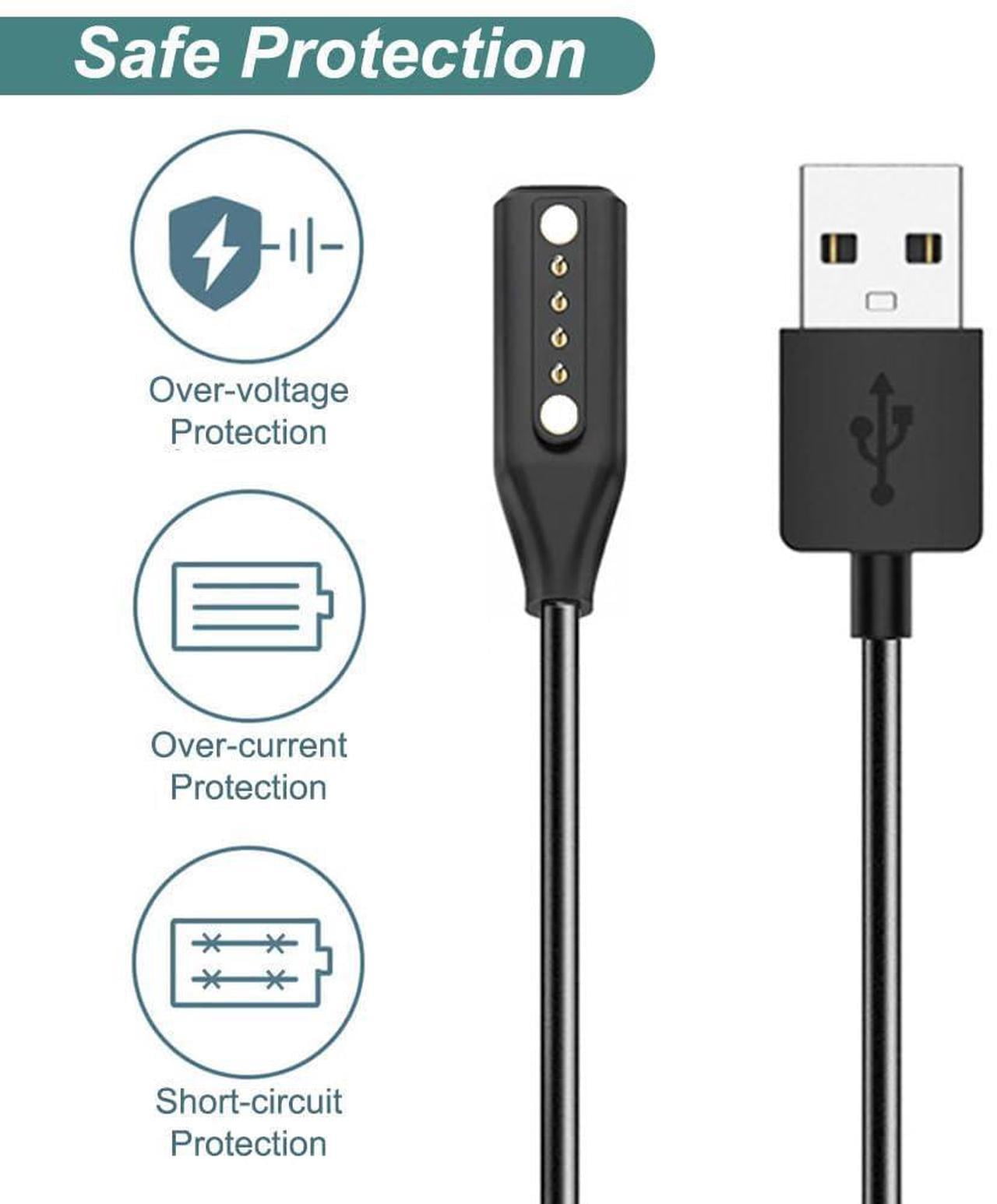 Cavo USB Kwmobile Per Bose Frames - Caricabatterie Per Occhiali Da Sole Bluetooth, 60cm - Foto 9