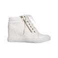 thumbnail image 4 of Womens Aldo Kaia Hidden Wedge Fashion Sneakers, White, 5 US / 35 EU, 4 of 5
