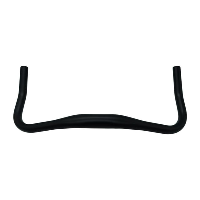Manillar de bicicleta de 22,2 mm de diámetro, ligero, ergonómico, profesional, color negro Longitud 435 cm
