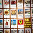 thumbnail image 4 of Juego de preguntas de 100 fotos de Italia: juegos educativos de rompecabezas con tarjetas flash de trivia de viajes para niños inteligentes Pop08007, 4 of 5