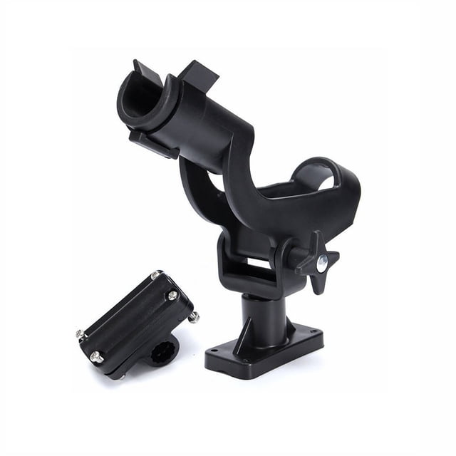 Lefu Inflatable Kayak Boat Fishing Poles Rod Holder Device Adjustable Side Rail Mount