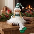 thumbnail image 6 of KKOUHVY Cloth Christmas Elf Doll Ornaments 3.94x20.08in, Plush Xmas Tabletop Decorations for Home Party Wreath Tree, 6 of 7