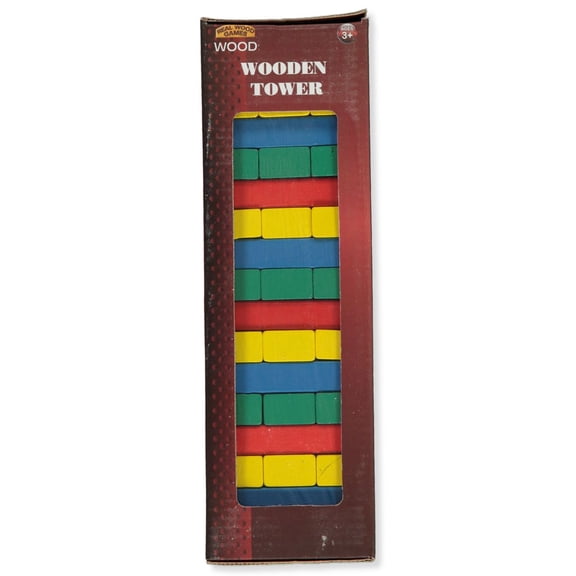 Real Wood Games Wooden Tower