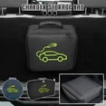 thumbnail image 3 of YSABOXY NEW Round EV Cable Storage Bag Holder For Car Boot Organizer Hook/Loop Case, 3 of 5