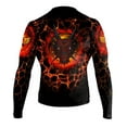 thumbnail image 2 of Raven Fightwear Men's Lava Dragon Rash Guard MMA BJJ Black, 2 of 3