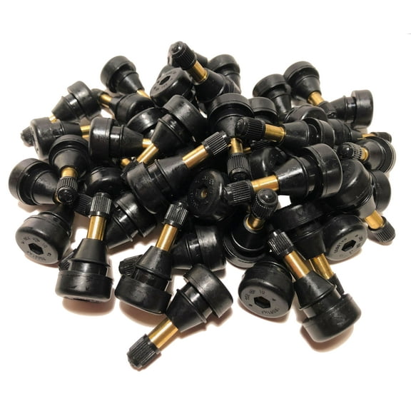 KEX Pack of 50 TR801HP Tubeless Tire High Pressure Valve Stems for .625 Large Hole