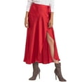 thumbnail image 2 of Red Wrap Skirt, 2 of 3
