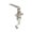 D, variant on Durable Metal Mantel Stocking Hooks Secure Grip Design Shelf Stair Tabletop Decor Display Holders