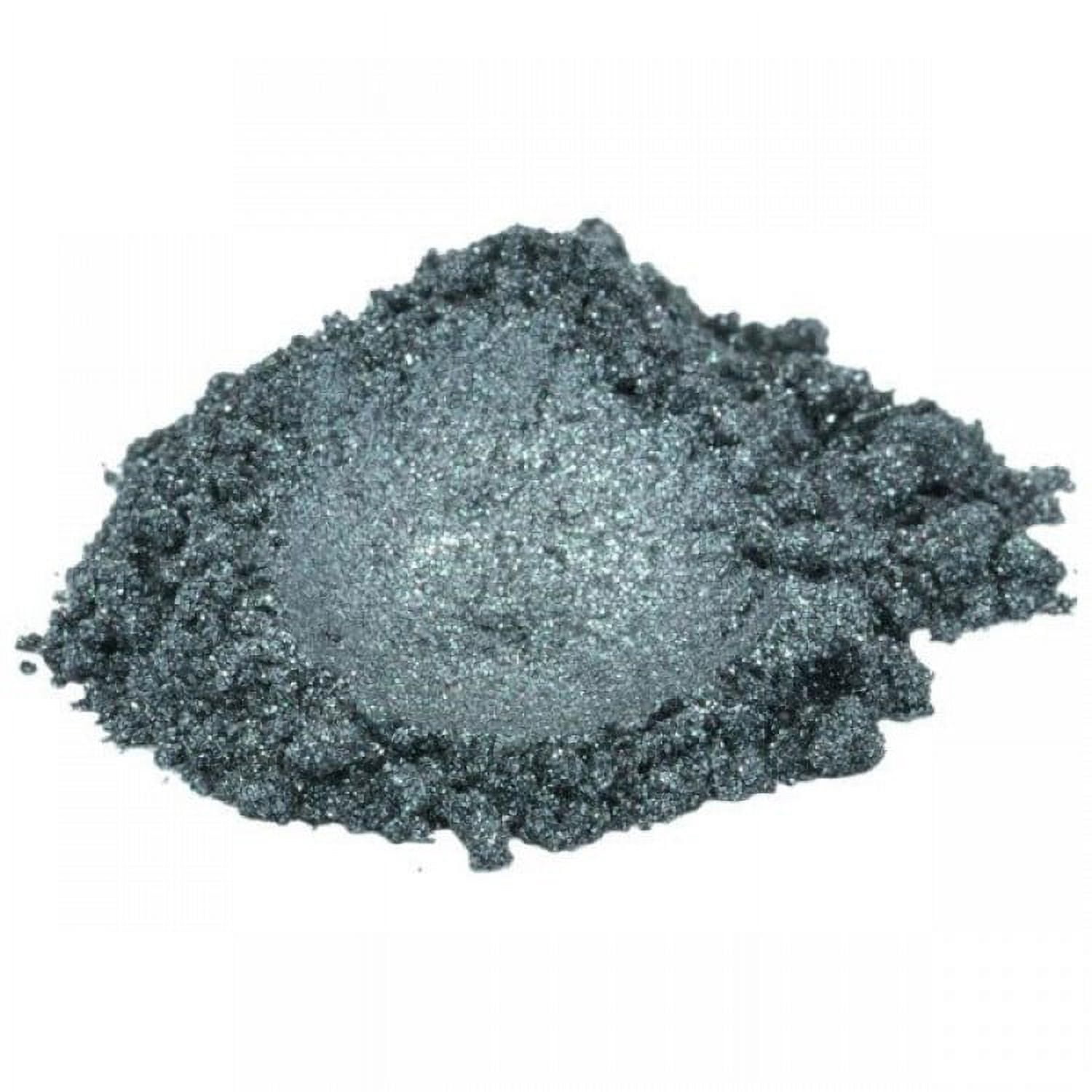 STORM GREY SILVER LUXURY MICA COLORANT PIGMENT POWDER COSMETIC GRADE 2 OZ