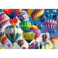 thumbnail image 2 of Colorluxe 500 Piece Puzzle - Hot Air Balloons Above the Clouds, 2 of 2