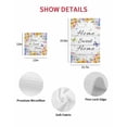 thumbnail image 7 of Spring Wildflowers Kitchen Dish Towels for Drying Dishes Set of 2, Watercolor Floral Leaf Wood Grain Waffle Weave Microfiber Hand Tea Bathroom Towels Quick Dry & Absorbent Towel 12x12, 7 of 7