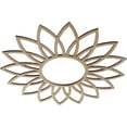thumbnail image 2 of Ekena Millwork 20"OD x 7"ID x 3/8"T Daisy Wood Fretwork Pierced Ceiling Medallion, Hickory, 2 of 3