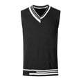 thumbnail image 2 of Fall/winter Men's Trend Loose Sleeveless Sweater Vest, 2 of 6