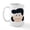 White, variant on CafePress - Peanuts Emoji Lucy Annoye - 15 oz Ceramic Large White Novelty Mug