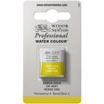 thumbnail image 1 of Acuarela Winsor & Newton Verde Oro Media Pastilla, 1 of 9