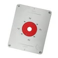 thumbnail image 4 of Plaque d'Insertion pour Routeur DIY et Insert Menuiserie, Installation Précise de Routeur avec Panneau en Alliage d'Aluminium Durable pour Plus Sûr et Polyvalent, 4 of 8