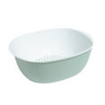 thumbnail image 1 of Baohd 1/2/3/5 Double Layers Rice Washing Sieve Quick Drainage And Wide Application Green L 1 Pc, 1 of 6