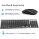 thumbnail image 3 of Set de teclado y ratón JOYACCESS 2.4G inalámbrico negro gris, 3 of 7