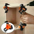 thumbnail image 4 of Abrazadera De Ángulo Abrazadera De Esquina De Plástico Ajustable Abrazadera De Inglete De Ángulo Recto Abrazadera De Carpintería De Sujeción Rápida Herramientas De Mano De Carpintero De Bricolaje Para Muyoka Hogar, 4 of 6