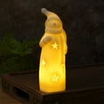 Light Christmas Tabletop Figurine Christmas Kids Night Light And Sound