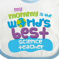 thumbnail image 4 of Inktastic Science Teacher Mom Boys or Girls Baby Bib, 4 of 4