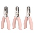 thumbnail image 1 of 3Pcs Single Hole Puncher, Easy To Carry And Operate 3mm Single Opening Handheld Hole Puncher, Durable Postcards For Cardboard Bookmark Punching Paper, 1 of 8
