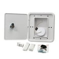 thumbnail image 4 of Threaded Screws Hatch Cover Parts Caravan Lockable Accessories Square Water Intake Universal With Keys RV Trailer Fill Dish ,RV Tool, 4 of 6