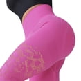 thumbnail image 2 of Hilenly Womens Workout Leggings High Waist Tummy Control Yoga Pants Butt Liftting Gym Pants with Mesh Cut Out, 2 of 4