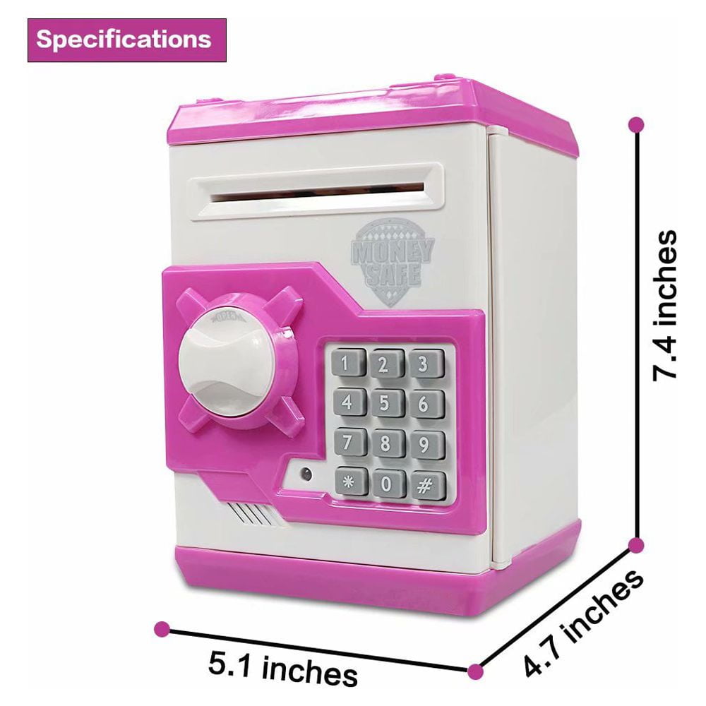 5 Pack Great Gift Toy for Kids Code Electronic Piggy Banks