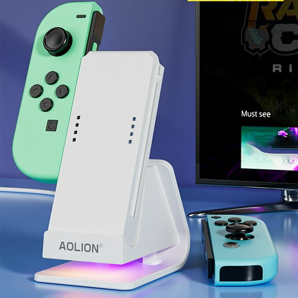 Peggybuy Charging Dock for Joycon Handle Charger Dock Station for Switch OLED for Switch