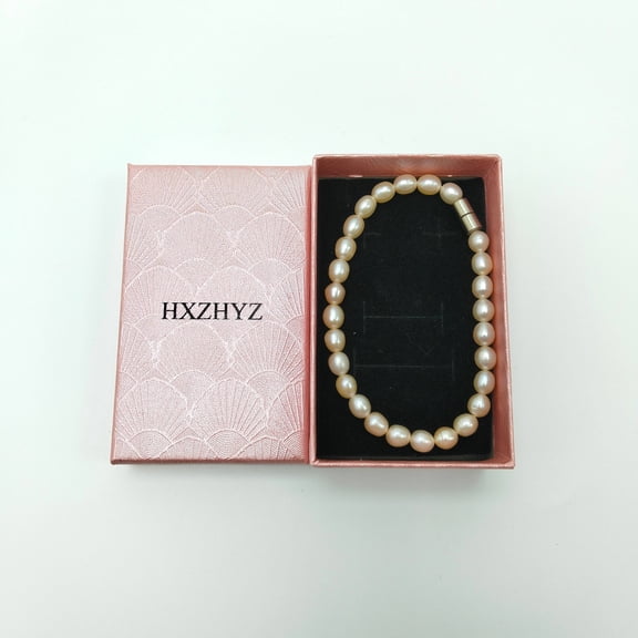 HXZHYZ Pearls [jewellery] Semi-Precious Gemstones Bracelets Pearl Beaded Bracelet Adjustable Strand Bracelets