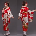 thumbnail image 5 of Leesechin Summer Dresses for Women 2024 Women's Print Kimono Robe Traditional Japanese Dress Photography Cosplay Costume, 5 of 7