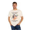 thumbnail image 4 of Novelty If Your Offended By My Breastfeeding Pun Sayings Hilarious Lactate Lactating Mom Comical Slogan Unisex Garment-Dyed T-shirt, 4 of 4