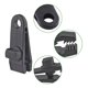 thumbnail image 3 of 10 Piezas Clips para Lona, Piezas de Fijación de Lona, Ganchos para Lona, Clips para Tienda de Campaña a Prueba de Viento, Accesorios de Clip a Prueba de Viento a Prueba de Sol (Negro) Sincero Electrónica, 3 of 5