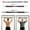 Black Red, variant on AbahubFit Doorway Pull-Up Bar with Safety Lock, 220LBS Heavy-Duty Door Frame Bar, No Screw Adjustable Chin-Up Bar for Pull-Ups Sit-Ups Push-Ups