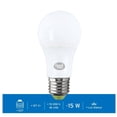thumbnail image 3 of Paquete de Focos Great Value Tipo A19 Led 15W Luz Blanca 2 Piezas, 3 of 4